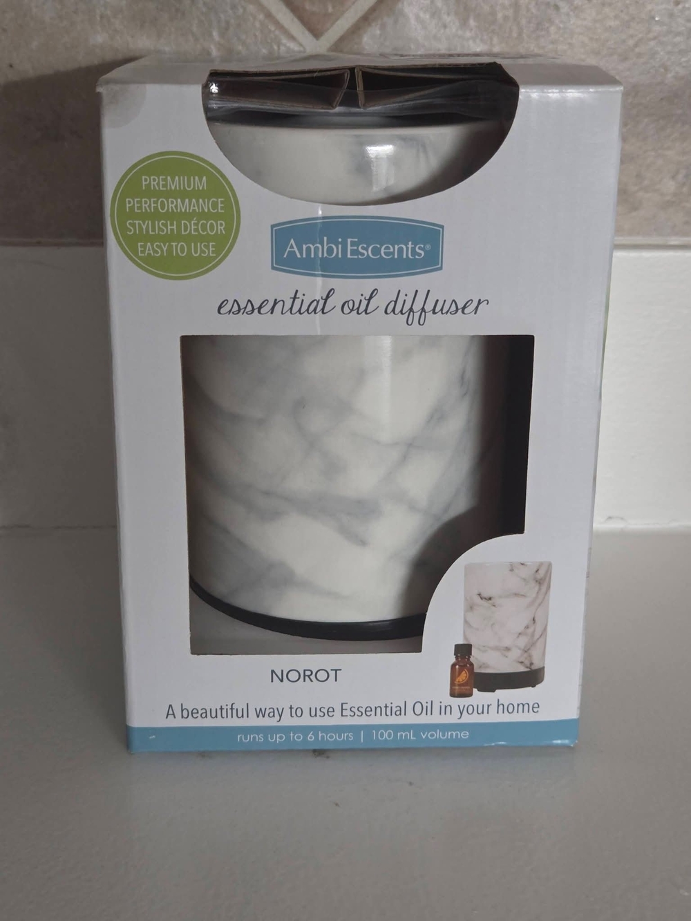 NOROT Marble White Essential Oil Diffuser